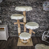 Naturkratzbaum 2055 Kratzbaum Natur Holz Design 173 cm hoch