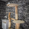 Naturkratzbaum 2055 Kratzbaum Natur Holz Design 173 cm hoch