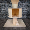 Naturkratzbaum 2057 Kratzbaum Natur Holz Design 97 cm hoch