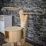 Naturkratzbaum 2057 Kratzbaum Natur Holz Design 97 cm hoch