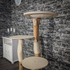 Naturkratzbaum 2060 Kratzbaum Natur Holz Design 135 cm hoch
