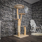 RESERVIERT Naturkratzbaum 2061 Kratzbaum Natur Holz Design 160 cm hoch