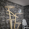 Naturkratzbaum 2081 Kratzbaum Natur Holz Design 192 cm hoch