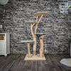 Naturkratzbaum 2082 Kratzbaum Natur Holz Design 145 cm hoch