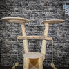 Naturkratzbaum 2086 Kratzbaum Natur Holz Design 125 cm hoch