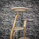 Naturkratzbaum 2093 Kratzbaum Natur Holz Design 145 cm hoch