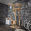 Naturkratzbaum 2094 Kratzbaum Natur Holz Design 195 cm hoch