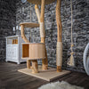 Naturkratzbaum 2094 Kratzbaum Natur Holz Design 195 cm hoch