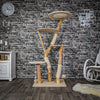 Naturkratzbaum 2097 Kratzbaum Natur Holz Design 168 cm hoch