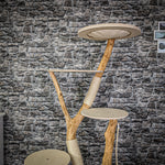 Naturkratzbaum 2097 Kratzbaum Natur Holz Design 168 cm hoch