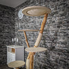 Naturkratzbaum 2097 Kratzbaum Natur Holz Design 168 cm hoch