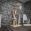 Naturkratzbaum 2097 Kratzbaum Natur Holz Design 168 cm hoch