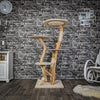 Naturkratzbaum 2098 Kratzbaum Natur Holz Design 145 cm hoch