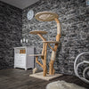 Naturkratzbaum 2098 Kratzbaum Natur Holz Design 145 cm hoch