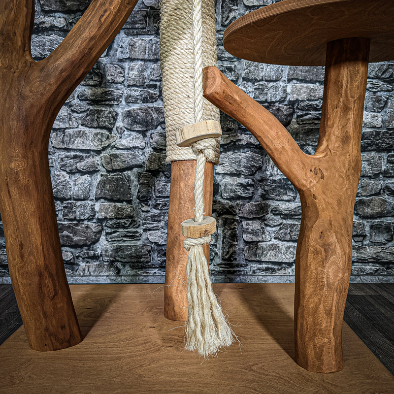 Naturkratzbaum 2101 Kratzbaum Natur Holz Design 175 cm hoch Katzenbaum
