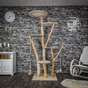 Naturkratzbaum 2110 Kratzbaum Natur Holz Design 200 cm hoch
