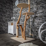 Naturkratzbaum 2115 Kratzbaum Natur Holz Design 170 cm hoch