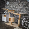 Naturkratzbaum 2118 Kratzbaum Natur Holz Design 130 cm hoch