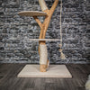 Naturkratzbaum 2119 Kratzbaum Natur Holz Design 143 cm hoch