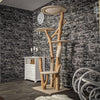 Naturkratzbaum 2123 Kratzbaum Natur Holz Design 185 cm hoch