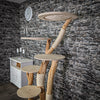 Naturkratzbaum 2133 Kratzbaum Natur Holz Design 175 cm hoch