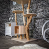 Naturkratzbaum 2137 Kratzbaum Natur Holz Design 205 cm hoch