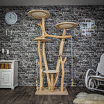 Naturkratzbaum 2147 Kratzbaum Natur Holz Design 200 cm hoch
