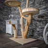 Naturkratzbaum 2150 Kratzbaum Natur Holz Design 162 cm hoch