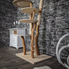 Naturkratzbaum 2160 Kratzbaum Natur Holz Design 170 cm hoch