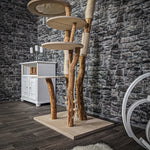 Naturkratzbaum 2160 Kratzbaum Natur Holz Design 170 cm hoch
