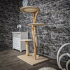 Naturkratzbaum 2178 Kratzbaum Natur Holz Design 145 cm hoch