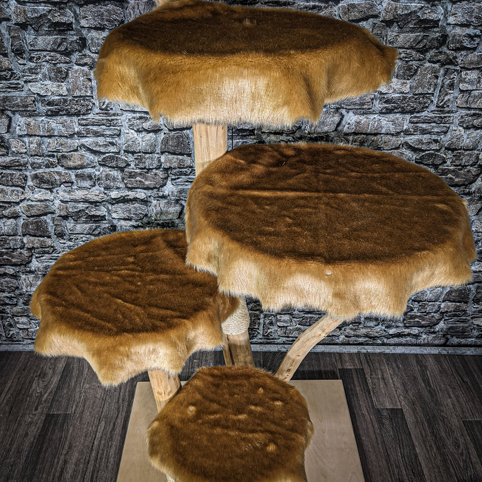 Naturkratzbaum 2206 Kratzbaum Natur Holz Design 165 cm hoch