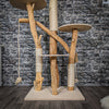Naturkratzbaum 2207 Kratzbaum Natur Holz Design 175 cm hoch