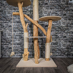 Naturkratzbaum 2207 Kratzbaum Natur Holz Design 175 cm hoch