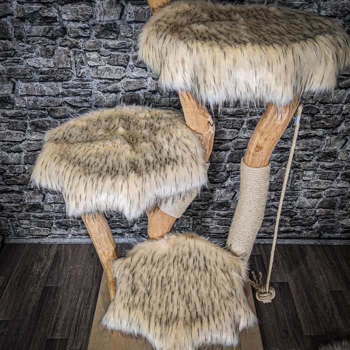 Naturkratzbaum 2208 Kratzbaum Natur Holz Design 170 cm hoch