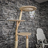 Naturkratzbaum 2211 Kratzbaum Natur Holz Design 175 cm hoch