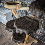Naturkratzbaum 2222 Kratzbaum Natur Holz Design 145 cm hoch