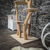 Naturkratzbaum 2234 Kratzbaum Natur Holz Design 175 cm hoch