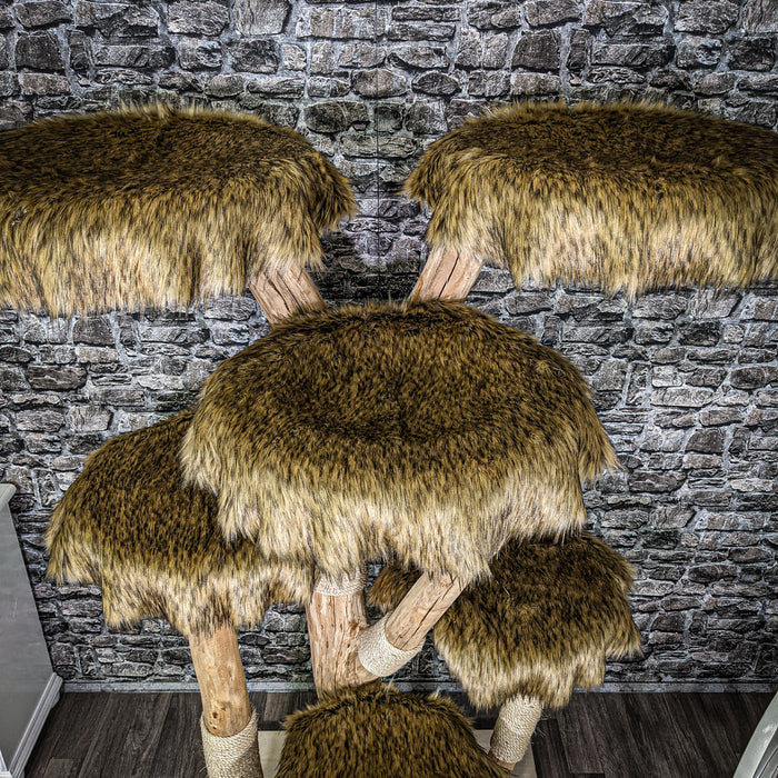 Naturkratzbaum 2245 Kratzbaum Natur Holz Design 175 cm hoch