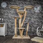 Naturkratzbaum 2245 Kratzbaum Natur Holz Design 175 cm hoch