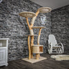 Naturkratzbaum 2266 Kratzbaum Natur Holz Design 195 cm hoch