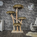 Naturkratzbaum 2283 Kratzbaum Natur Holz Design 170 cm hoch