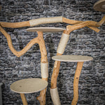 Naturkratzbaum 2285 Kratzbaum Natur Holz Design 197 cm hoch