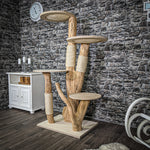 Naturkratzbaum 2289 Kratzbaum Natur Holz Design 175 cm hoch