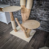 Naturkratzbaum 2289 Kratzbaum Natur Holz Design 175 cm hoch