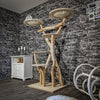 Naturkratzbaum 2299 Kratzbaum Natur Holz Design 172 cm hoch