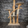Naturkratzbaum 2301 Kratzbaum Natur Holz Design 155 cm hoch