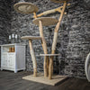 Naturkratzbaum 2307 Kratzbaum Natur Holz Design 160 cm hoch