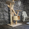 Naturkratzbaum 2321 Kratzbaum Natur Holz Design 160 cm hoch