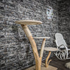 Naturkratzbaum 2332 Kratzbaum Natur Holz Design 120 cm hoch